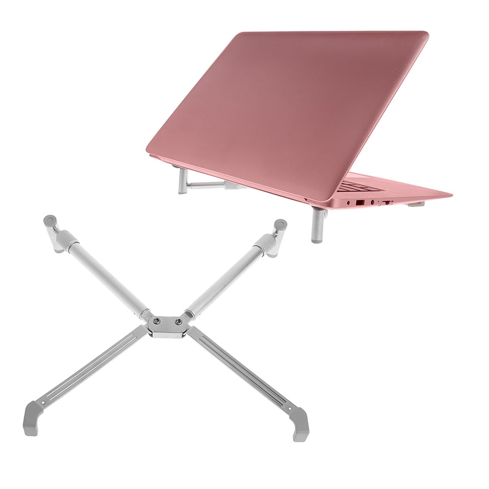 Подставка Тип X Бренд Ergonomische Laptop Khlung Алюминий для 12-17 дюймовых ноутбуков, фото №4 Подставка Тип X Бренд Ergonomische Laptop Khlung Алюминий для 12-17 дюймовых ноутбуков, фото №4