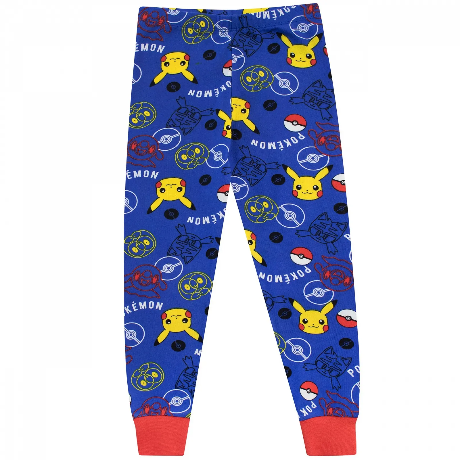 Піжама для хлопчиків Pikachu Pokemon, Slim Fit, синя, фото №4 Піжама для хлопчиків Pikachu Pokemon, Slim Fit, синя, фото №4
