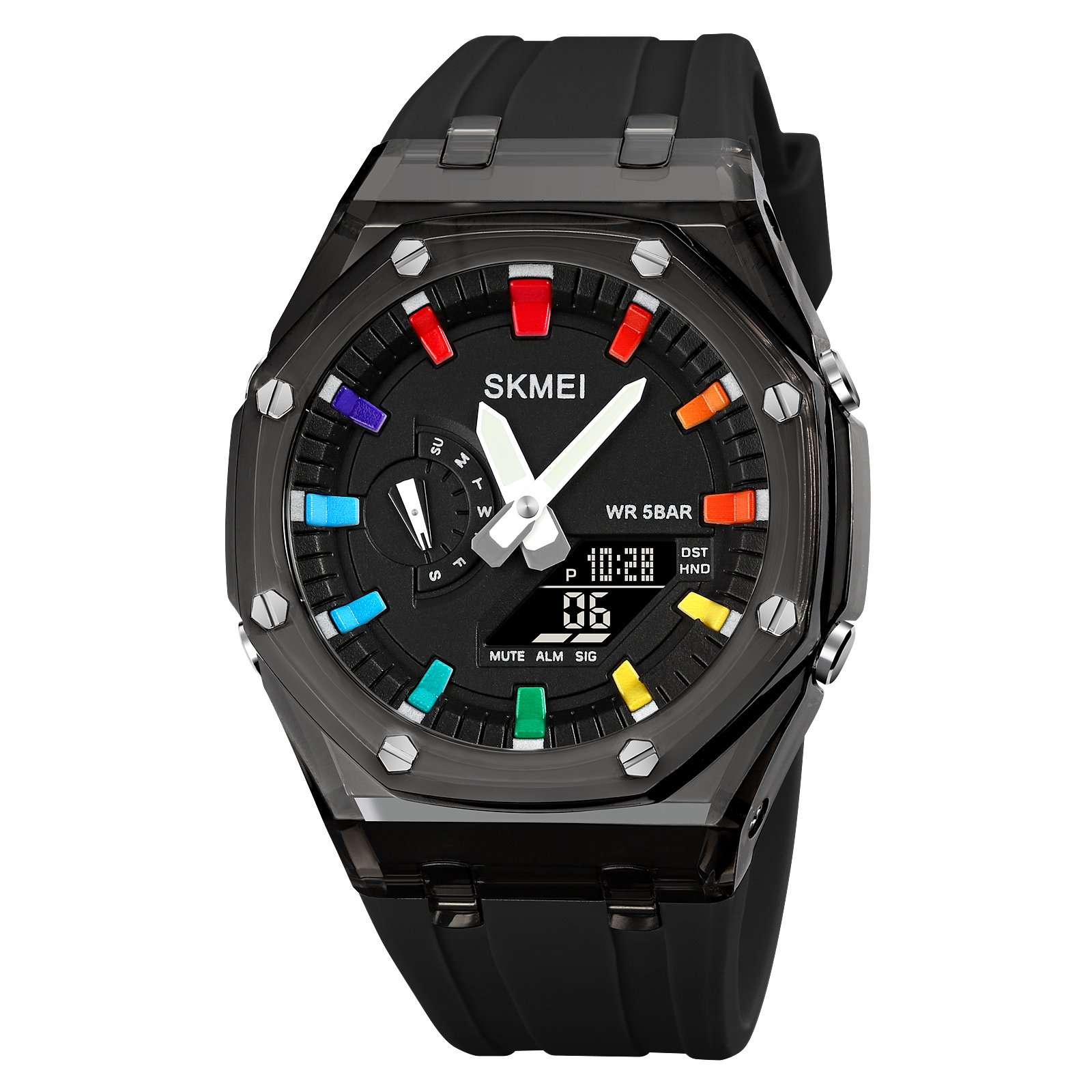 Годинник Skmei 2100BKBK Black-Black SALE, фото №1