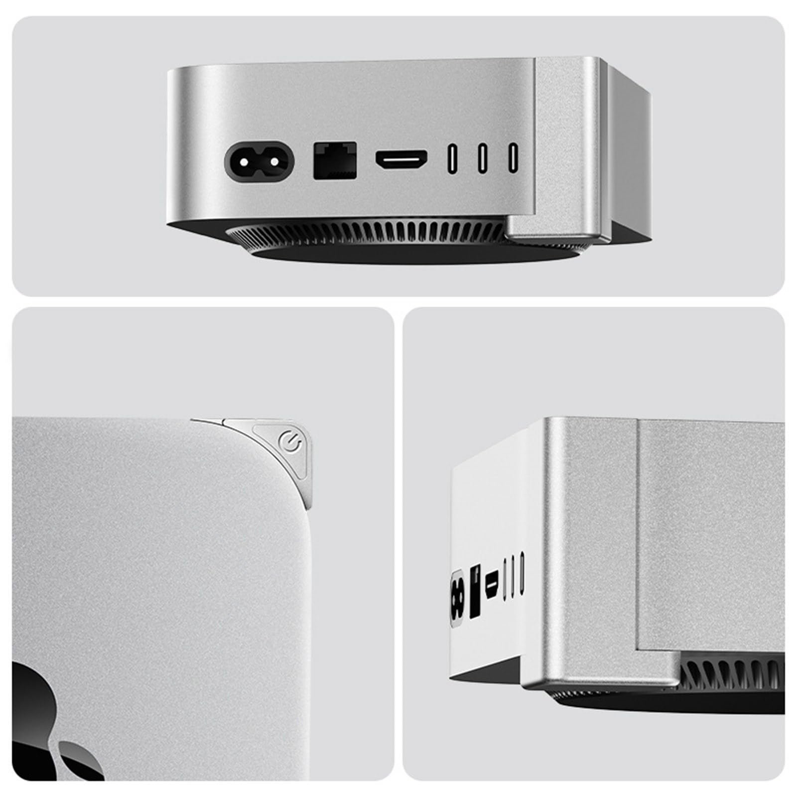 Металлическая Подставка для компьютера, простая установка и снятие устройства, компактный держатель, фото №3