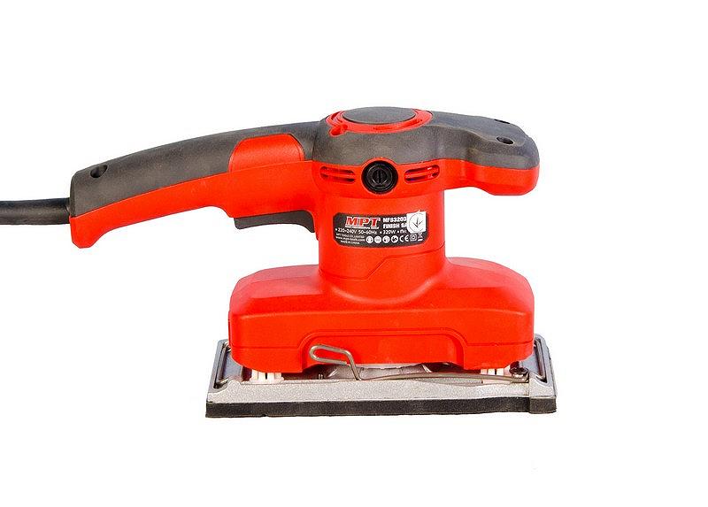 Шліфмашина вібраційна MPT 320 Вт 14000 об/хв 180х90 мм MFS3203, фото №6