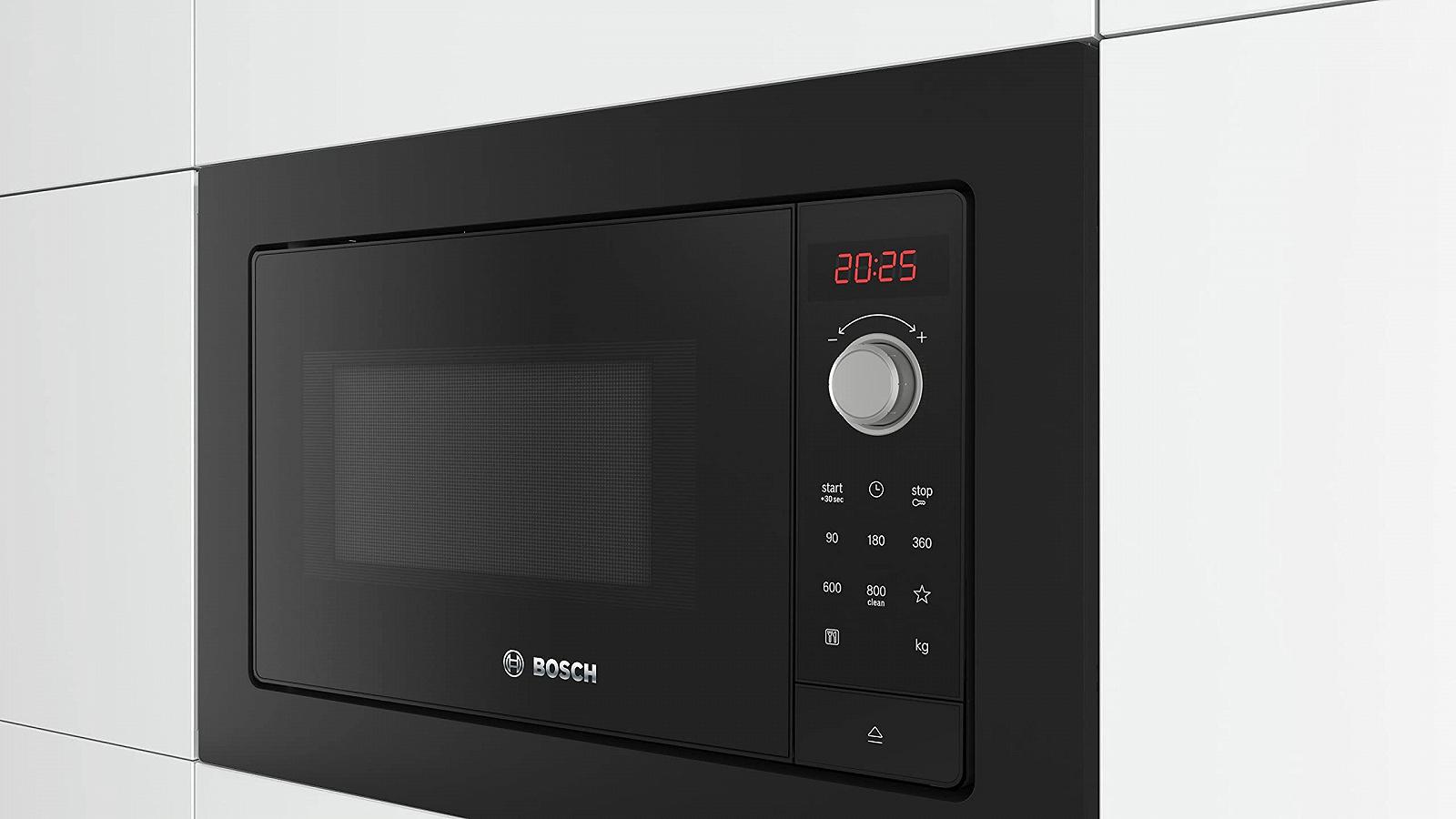 Вбудована мікрохвильова піч Bosch Series 2 BFL623MB3 800 Вт чорна, фото №2 Вбудована мікрохвильова піч Bosch Series 2 BFL623MB3 800 Вт чорна, фото №2