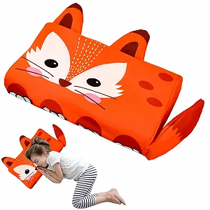Подушка Schlummerkids Calmly дитяча 46 x 26 см, Лисиці - Фото 1
