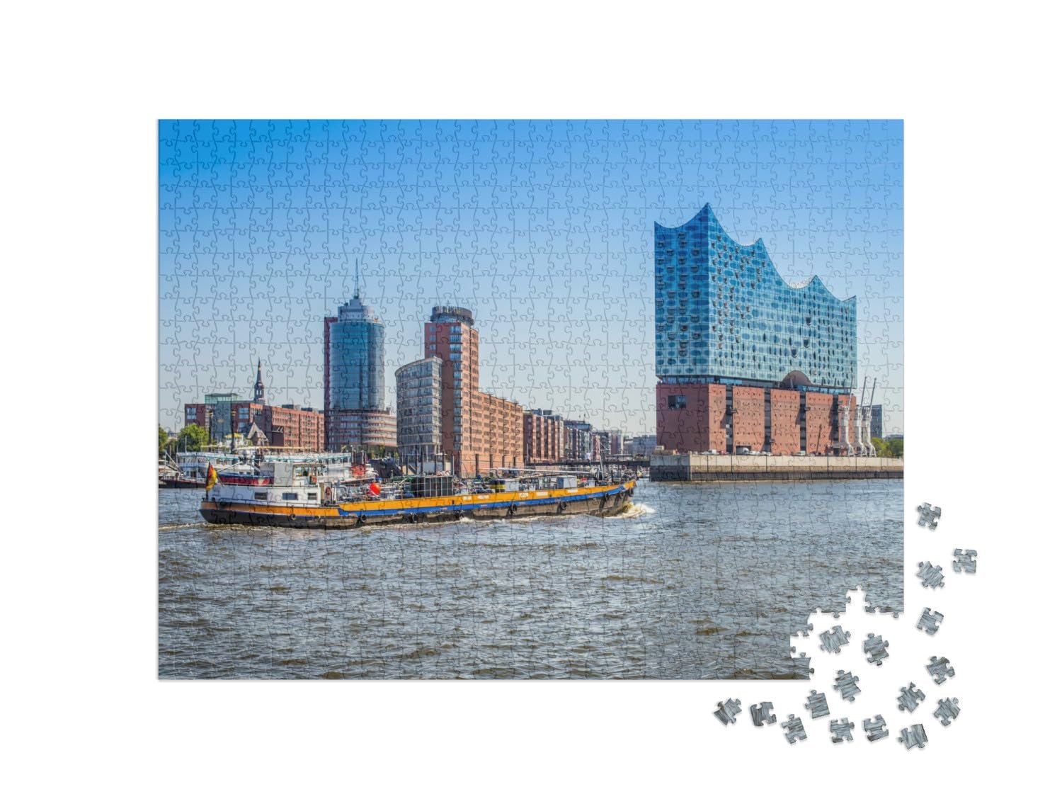 Пазл puzzleYOU Cities Elfi, Эльбская филармония в Гамбурге 1000 деталей, фото №2 Пазл puzzleYOU Cities Elfi, Эльбская филармония в Гамбурге 1000 деталей, фото №2