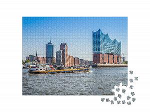 Пазл puzzleYOU Cities Elfi, Эльбская филармония в Гамбурге 1000 деталей synthetic.ua - Фото 1
