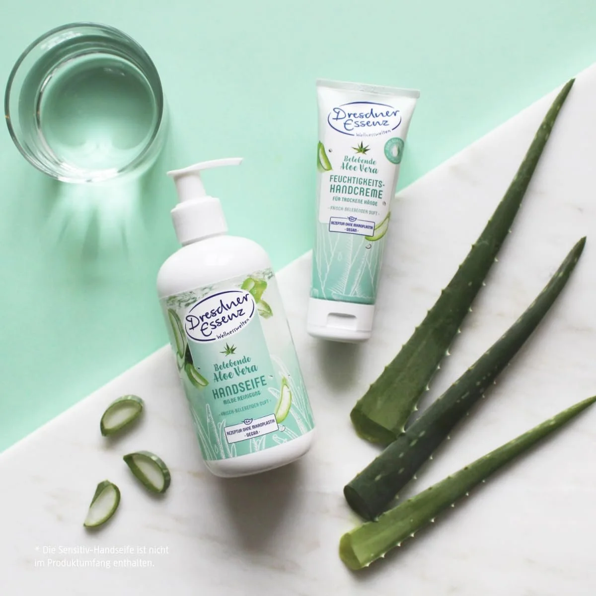 Крем для рук Dresdner Essenz Invigorating Aloe Vera 75 мл, фото №5