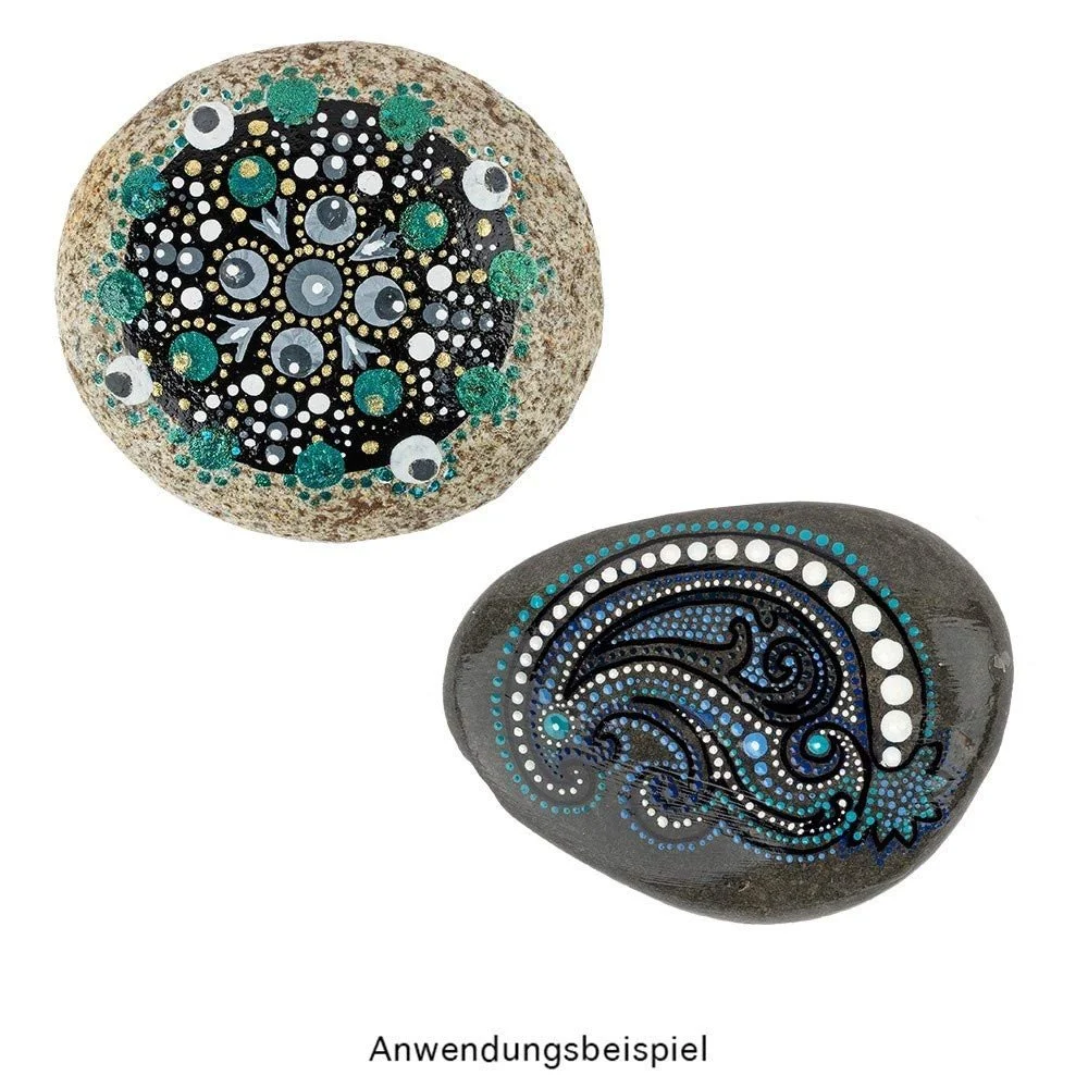 Набор дотсов для дизайна ногтей Ideen mit Herz Round Head Needles 5 штук, фото №8