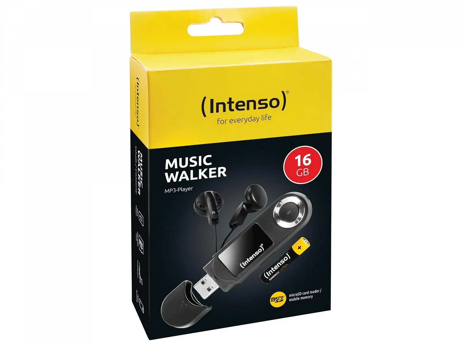 MP3 плеер Intenso Music Walker 16GB Черный, фото №8