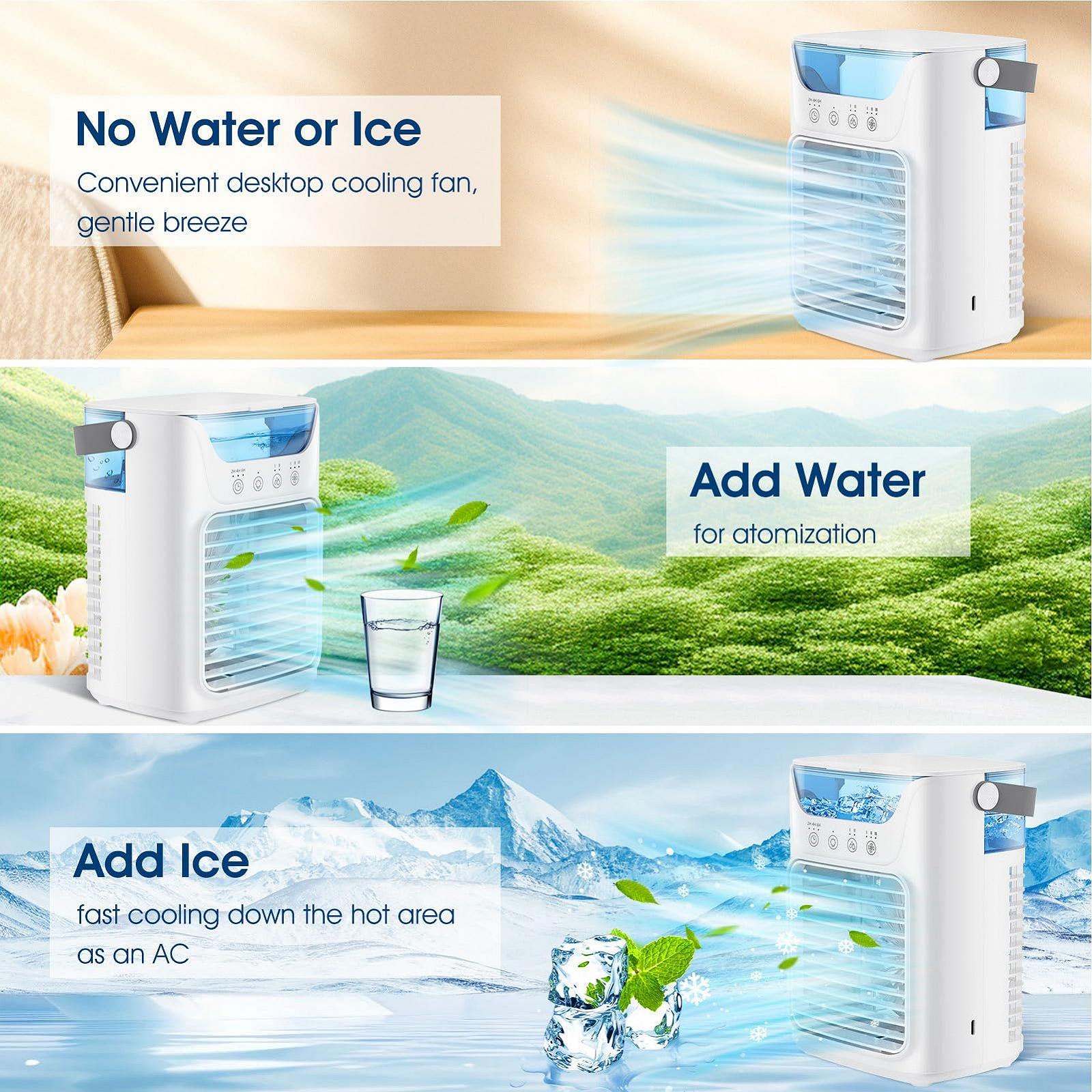 Мобільний кондиціонер Bewinner 4-в-1 700 мл, фото №6