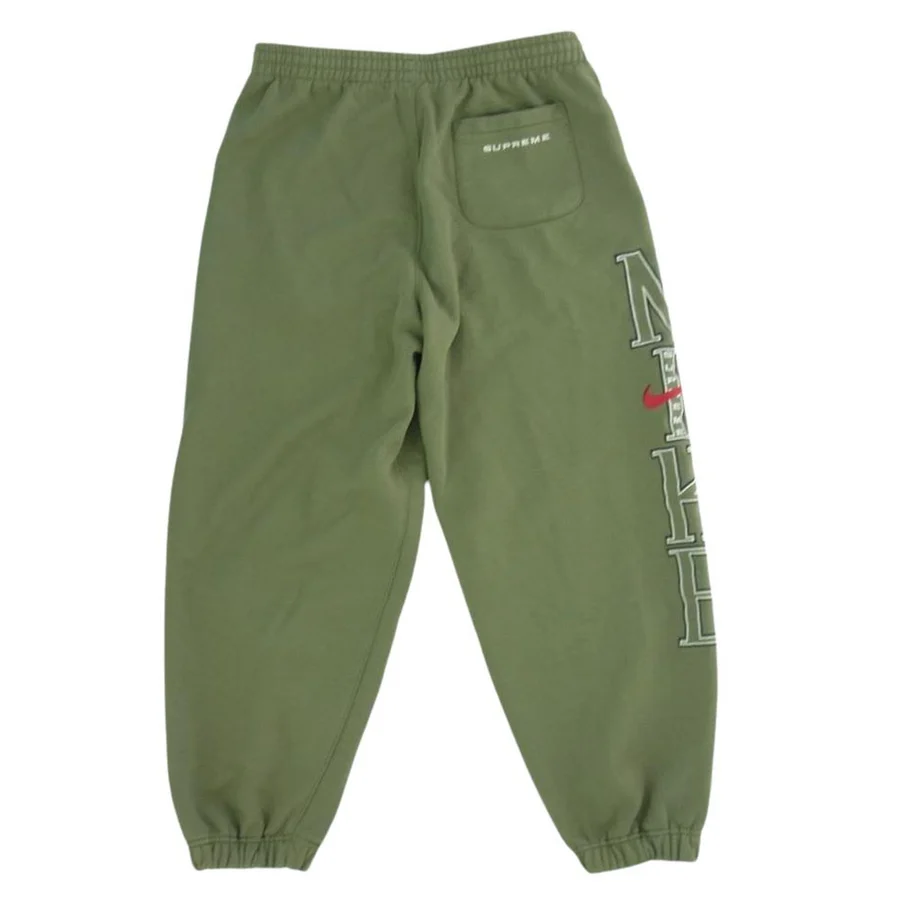 Штаны Supreme Nike Sweatpants SS24 Olive L, фото №2
