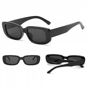 Вінтажні квадратні сонцезахисні окуляри RUNHUIS Retro для жінок і чоловіків, масивні, маленькі, модні synthetic.ua - Фото 1