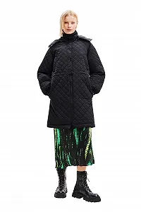 Пальто Desigual Denmark Жіноче Утеплене Довге - Фото 1