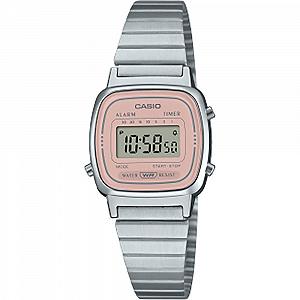 Женские Часы Casio Vintage LA-670WEA-8AEF Сталь Серебряный 24.60 мм - Фото 1