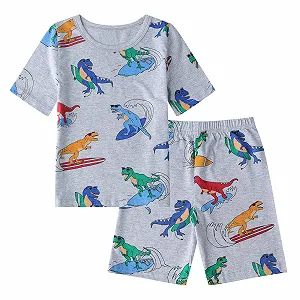 Комплект пижамы для мальчиков Динозавр Хлопок - Фото 1