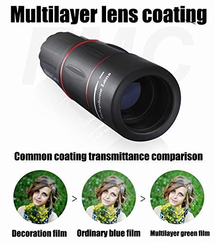 Монокуляр QHYTL 18x25 для смартфона HD оптичний, фото №3 Монокуляр QHYTL 18x25 для смартфона HD оптичний, фото №3