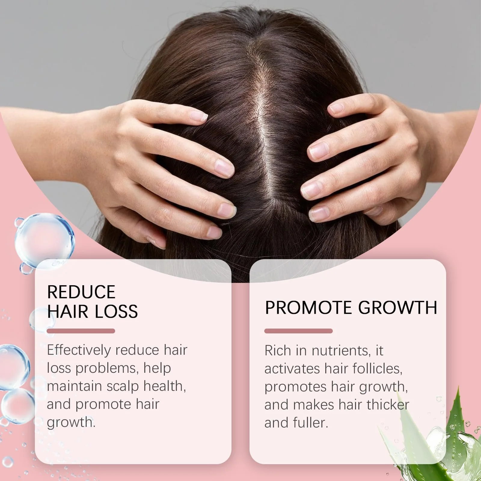 Сироватка для росту волосся з рисовою водою Hppsctink, 60 мл, фото №7