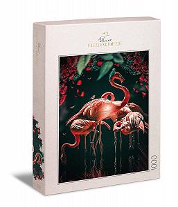 Пазл Ulmer Puzzleschmiede Fairytale The Flamingo Show 1000 элементов - Фото 1