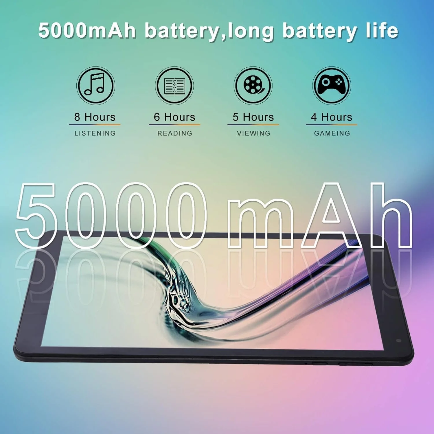 Планшет 10.1" AWOW MID1089IPSA100 2/16Gb 4 ядра Android 10 5000 mAh Чорний, фото №6 Планшет 10.1" AWOW MID1089IPSA100 2/16Gb 4 ядра Android 10 5000 mAh Чорний, фото №6