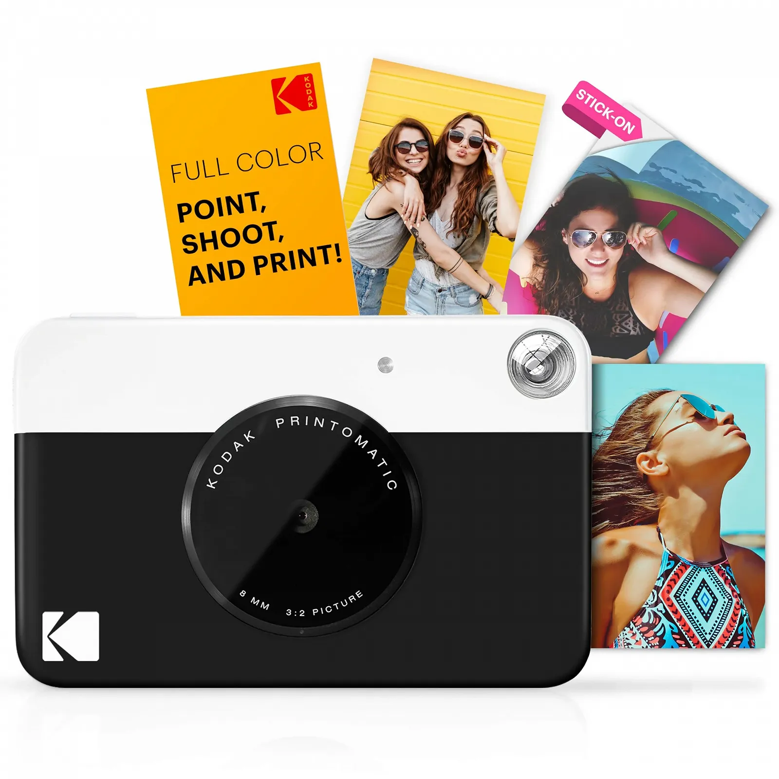 Фотоаппарат мгновенной печати Kodak Printomatic Bundle 5 Мп Черный, фото №2