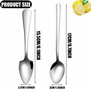 Ложки для грейпфрута Набір 5 шт. нержавіюча сталь synthetic.ua - Фото 1