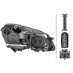 Основная фара HELLA 1EX 011 066-611 для MERCEDES-BENZ левая synthetic.ua - Фото 1