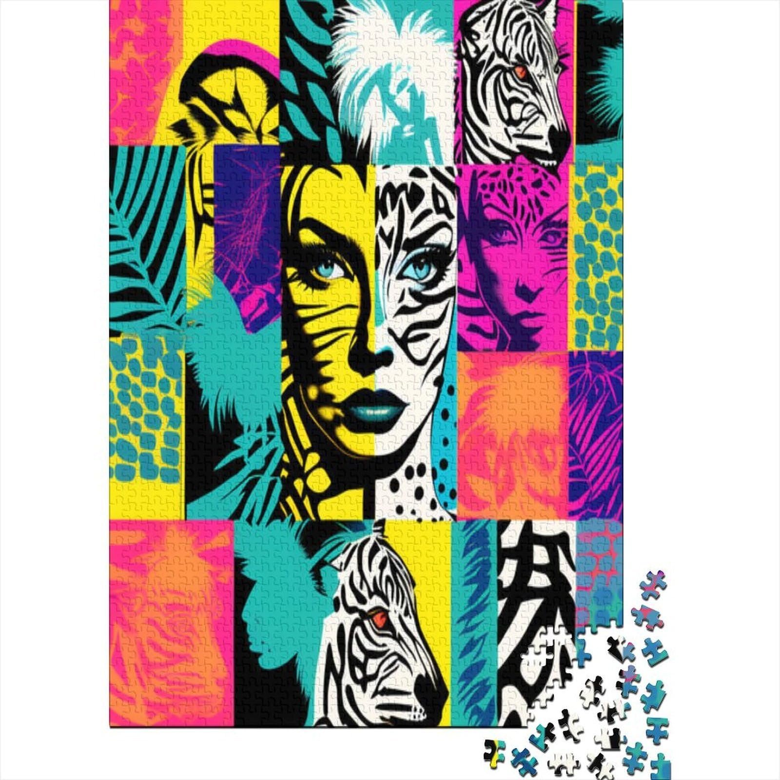 Пазл Pop Art 1000 деталей для взрослых и детей 38 x 26 см, фото №2