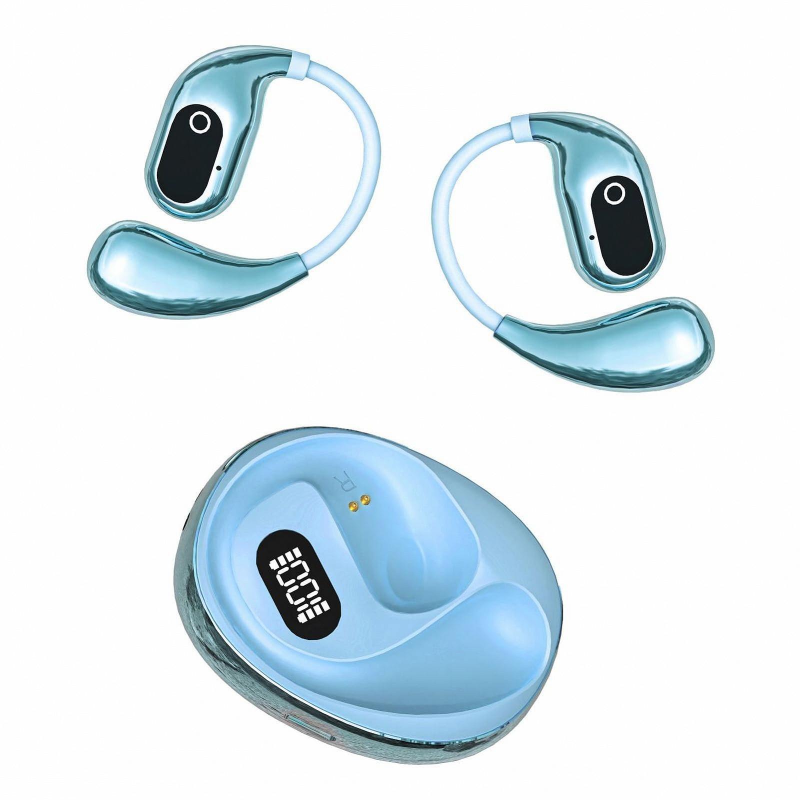 Навушники для перекладу Cryfokt, AI, для роботи та подорожей, сині, фото №3