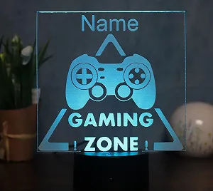 Настольная светодиодная лампа Gaming Персонализированная - Фото 1