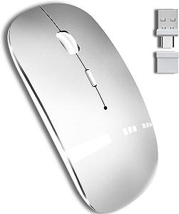 Мышь Беспроводная Bluetooth QYFP Перезаряжаемая - Фото 1