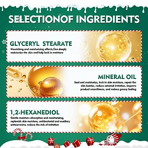 Крем для рук Набор для ухода за кожей на Рождество Увлажняющий Набор для ухода за кожей для женщин и девочек synthetic.ua - Фото 1