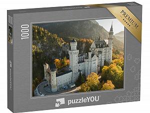 Пазл puzzleYOU Puzzle Collection Germany "Вид с воздуха на замок Нойшванштайн, Швангау, Германия" 1000 элементов - Фото 1