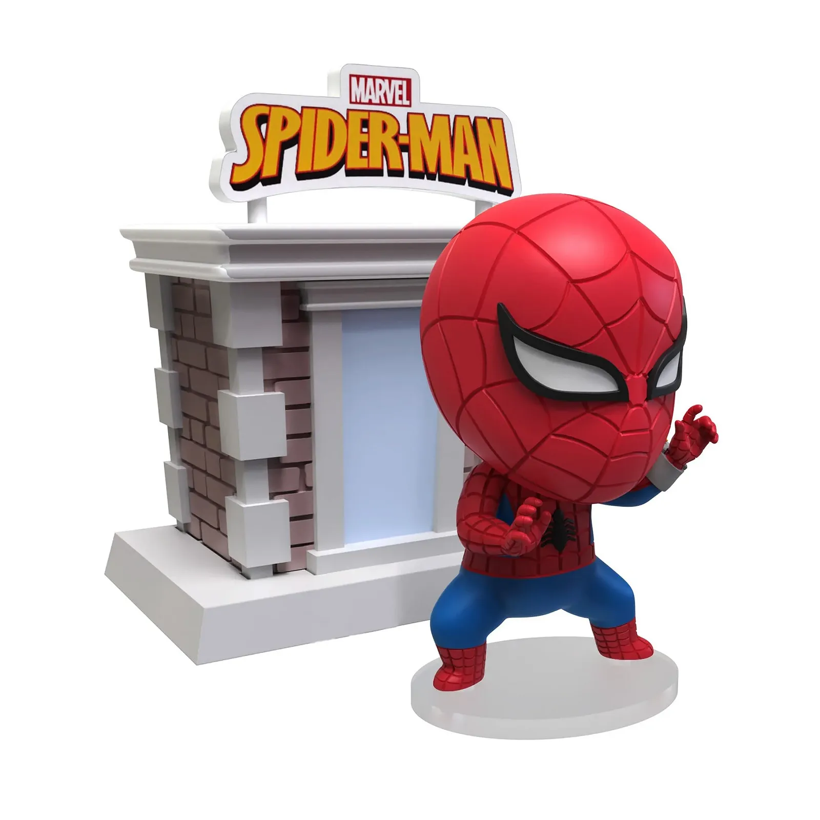 Фігурка Yume Toys Marvel Mini Hero Box Tower Series Spider-Man 8 см, фото №6