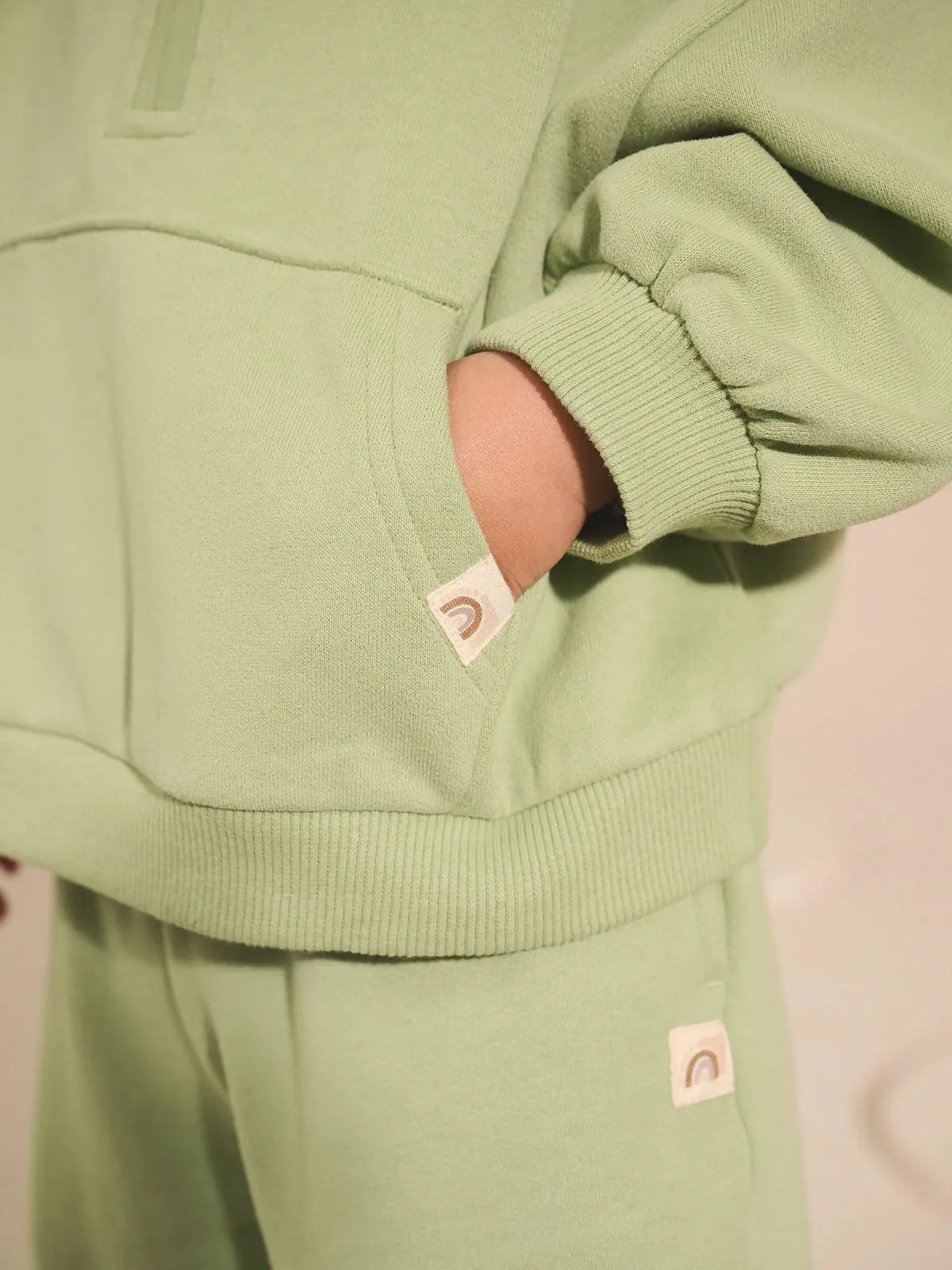 NEXT Девочка Стандартный свитшот с полудлинной молнией, фото №6