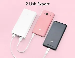 Універсальна батарея Powerbank Xiaomi Mi 20000mA synthetic.ua - Фото 1
