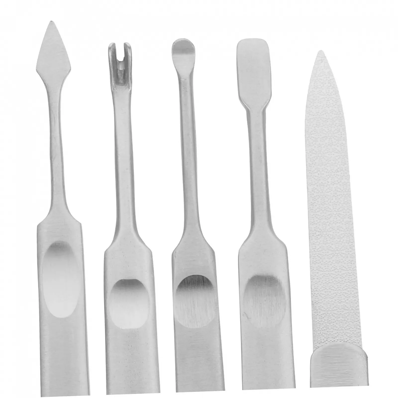 Набор инструментов для ухода за ногтями Healvian, 5 предметов, для использования дома и в путешествиях, фото №6