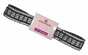 Пов'язка на голову Essence All That Greys Чорний/Срібний з блискітками - Фото 1