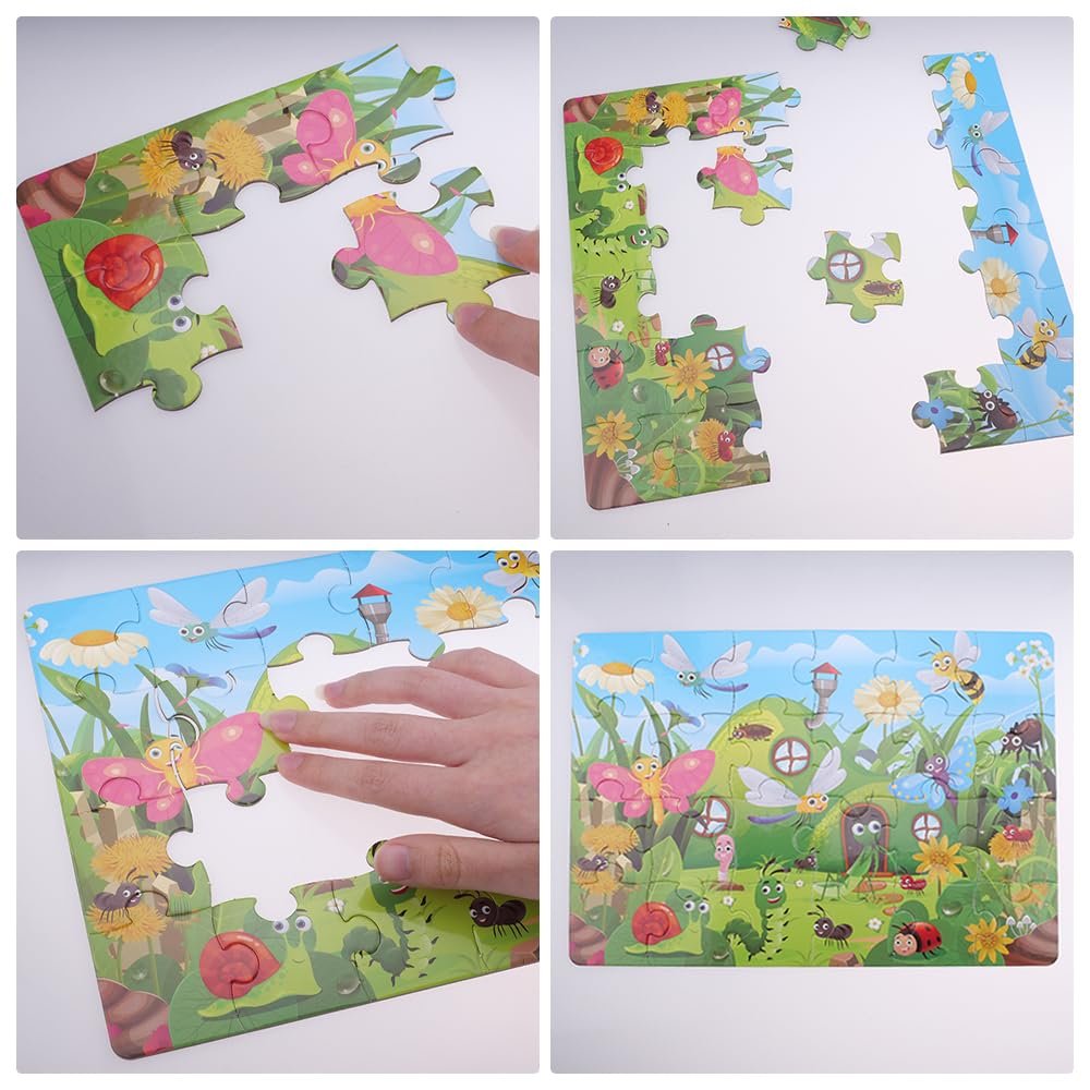 Пазл Animals 4 картинки 40 деталей 280 x 200 мм, фото №3 Пазл Animals 4 картинки 40 деталей 280 x 200 мм, фото №3