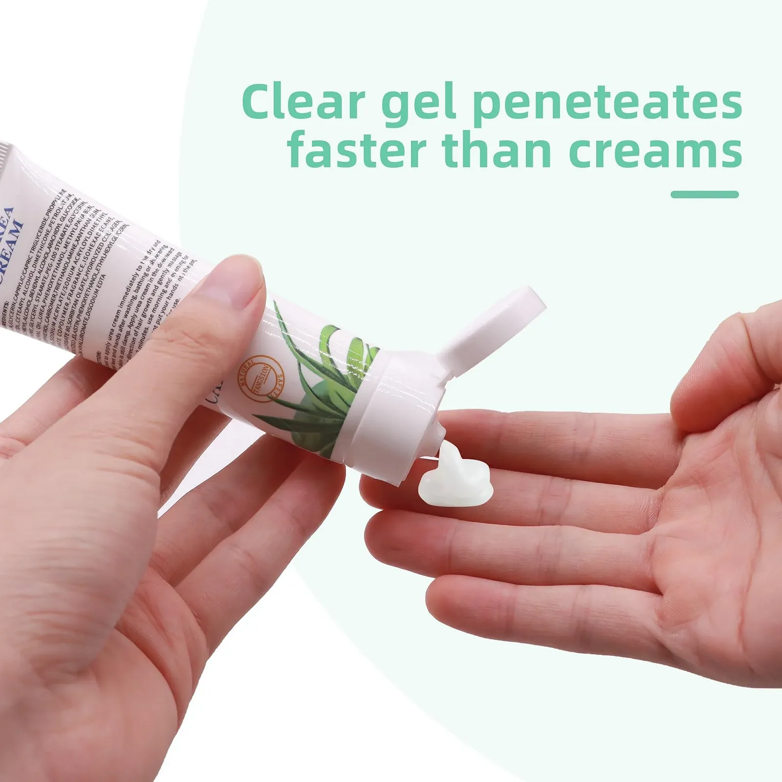 Крем для ног и рук Urea 40% для сухой и потрескавшейся кожи 50 г, фото №5