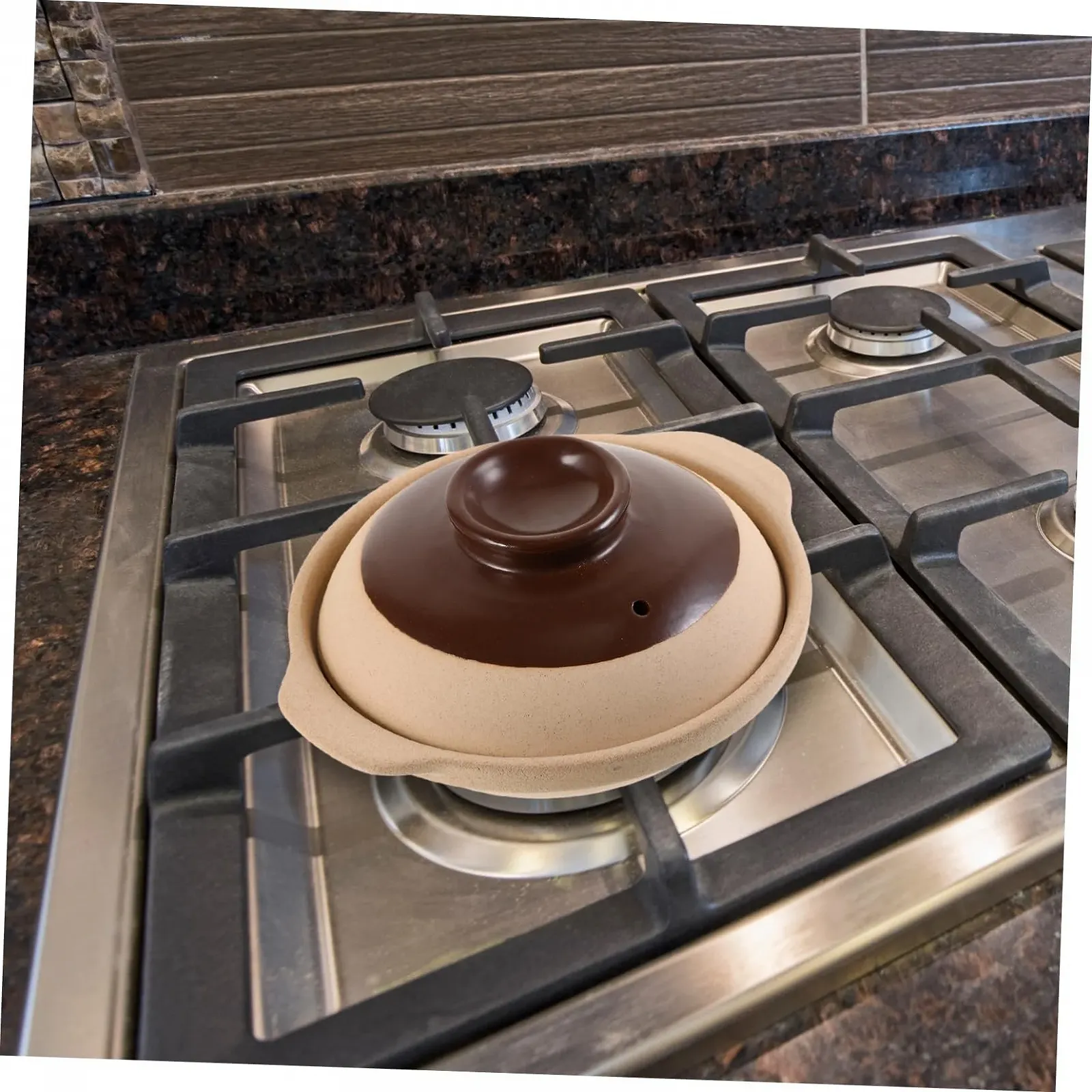 Форма для запекания VALICLUD Керамическая с плоским дном для супа и ребрышек, фото №7