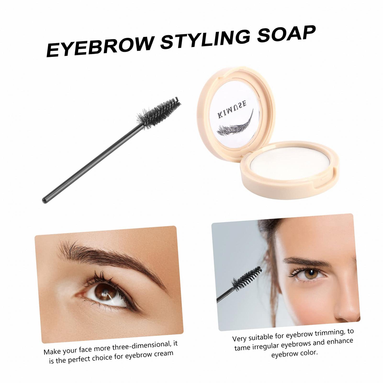Крем для укладки брів minkissy Набір Ламінаторів Натуральне мило для брів Набір з 2 шт., фото №6