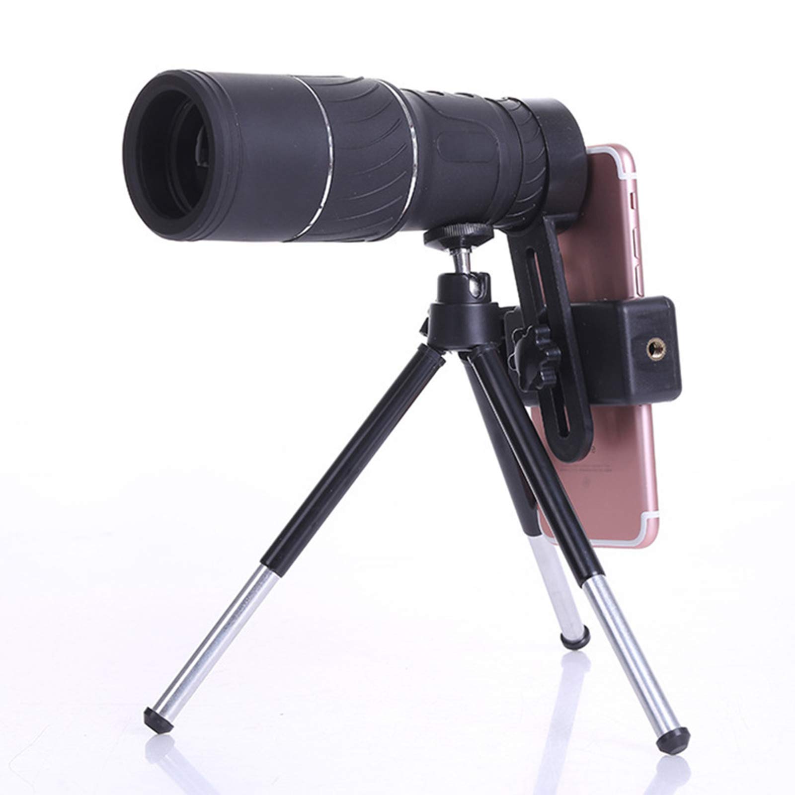 Монокуляр HD 16x52 з тримачем для смартфона та штативом водонепроникний FMC BAK4 Prisma Двійний фокус, фото №4