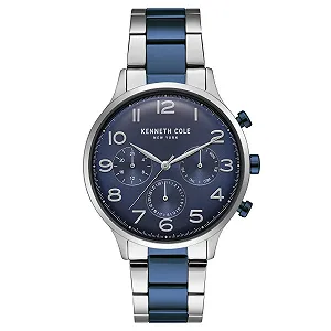 Годинник Kenneth Cole New York Чоловічий Аналоговий Кварцовий KC15185003 Сталь, Браслет - Фото 1