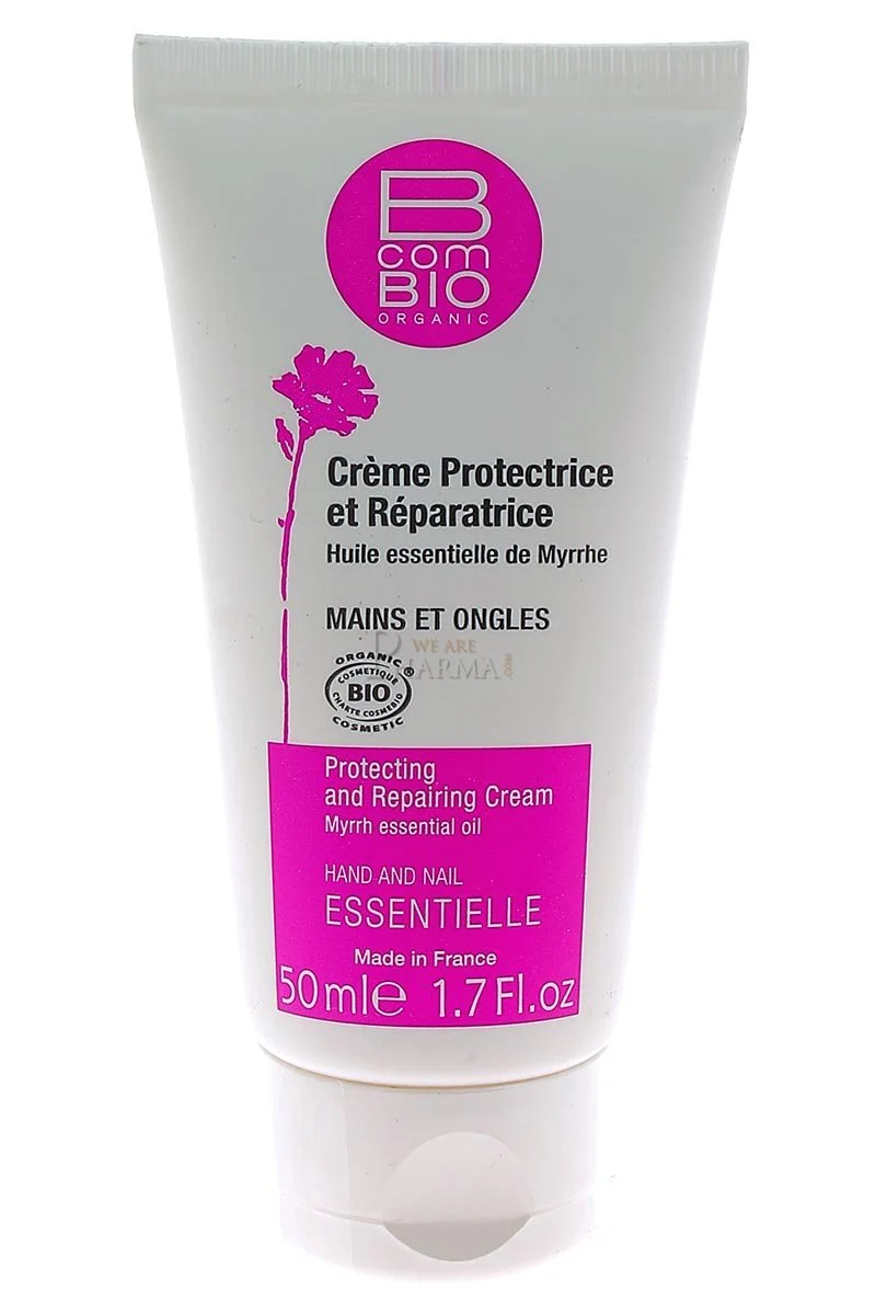 Крем BcomBIO Essentielle Захисний та Відновлюючий для Рук та Нігтів 50мл, фото №1
