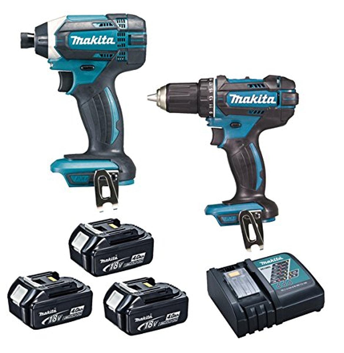 Акумуляторний Шурупокрут Makita DLX2127MJ1 3x18V 4Ah Li-ion, фото №1