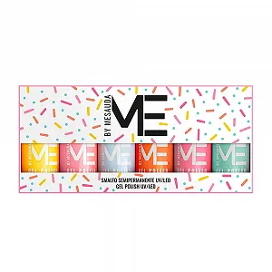 Купить Гель-лак Mesauda ME Gel Polish Ice Lollies 4.5 мл x 6 - Упаковка из 6 полупостоянных лаков для ногтей - Фото 1 Гель-лак Mesauda ME Gel Polish Ice Lollies 4.5 мл x 6 - Упаковка из 6 полупостоянных лаков для ногтей - Фото 1