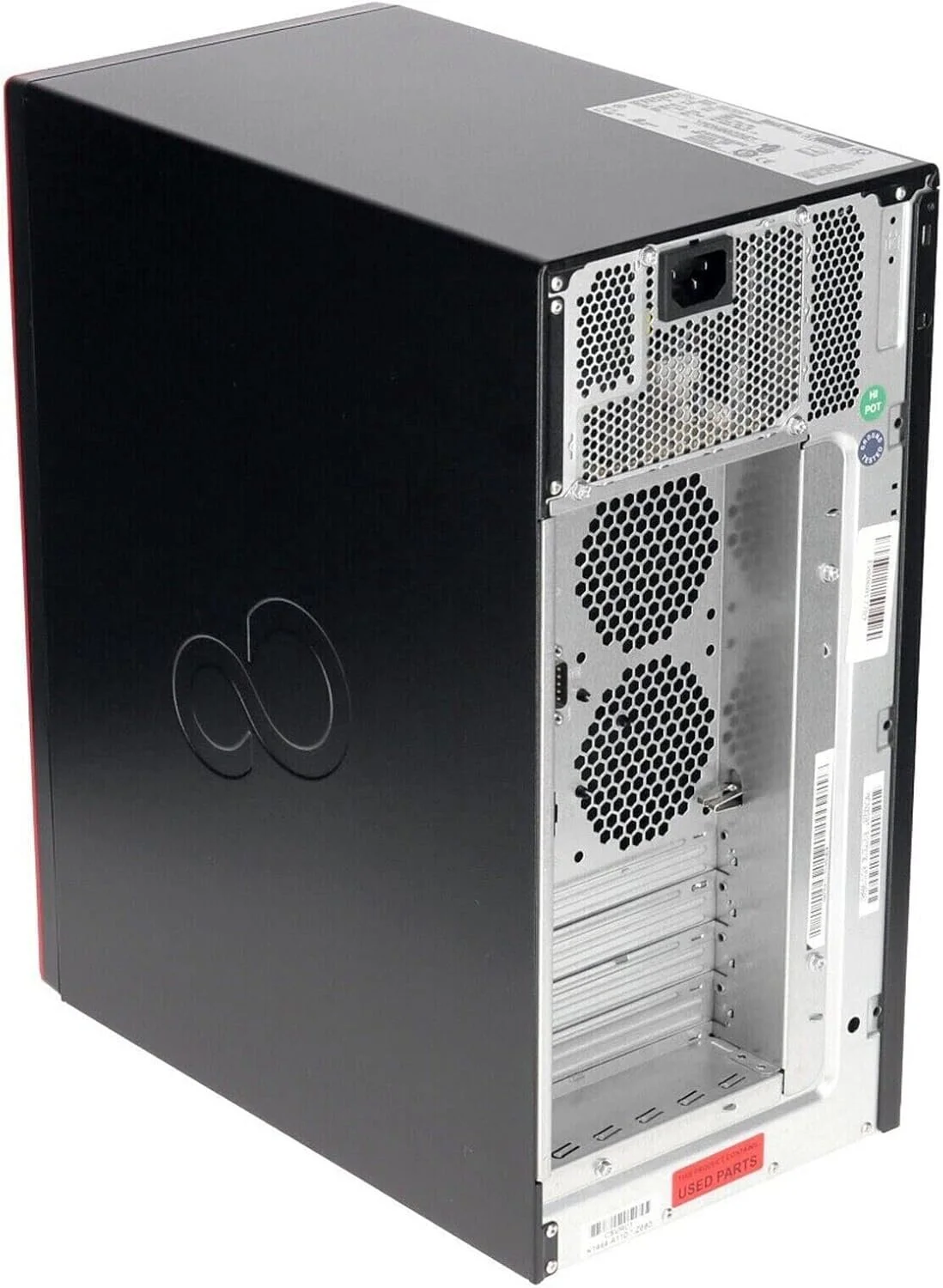 Комп’ютер Fujitsu Esprimo P757 Microtower / Intel Core i7-6700T / RAM 8GB / SSD 256GB / Intel HD Graphics 530 / 2 x DisplayPort / DVI / LAN / Windows 10 / Чорний, фото №4