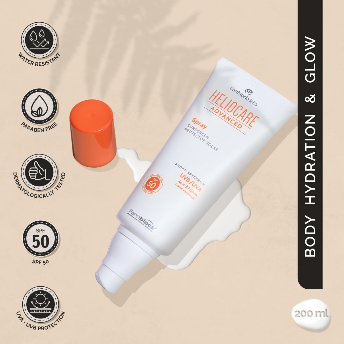 Солнцезащитный Спрей Heliocare Extreme SPF 50, фото №2