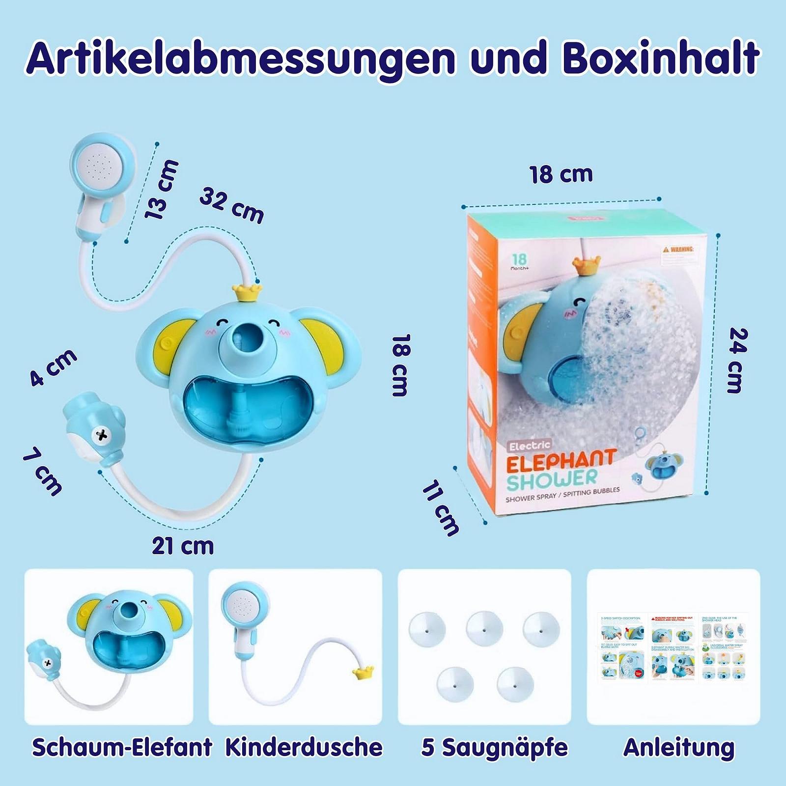 Іграшка для ванни Слоненя з піною, і музикою, фото №9