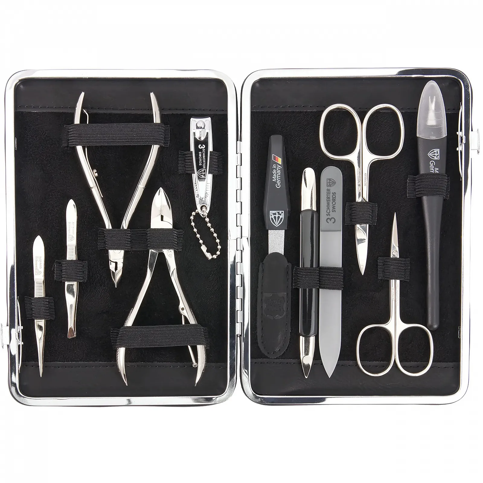 Набір для манікюру та педикюру Drei Schwerter Fano L 58382 Чорний, фото №1 Набір для манікюру та педикюру Drei Schwerter Fano L 58382 Чорний, фото №1