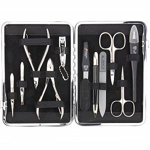 Купити Набір для манікюру та педикюру Drei Schwerter Fano L 58382 Чорний - Фото 1 Набір для манікюру та педикюру Drei Schwerter Fano L 58382 Чорний - Фото 1